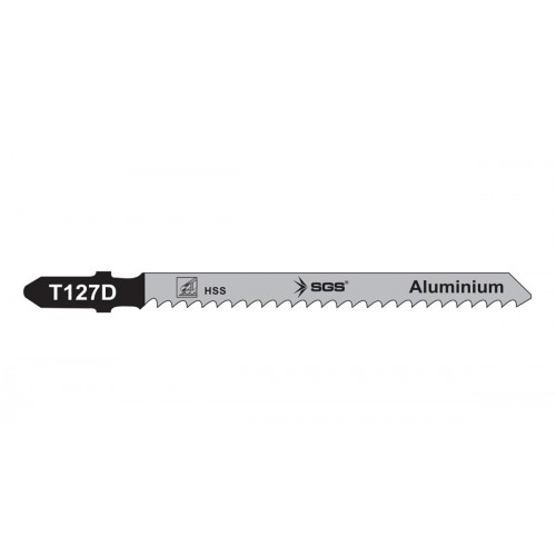 Set 5 lame fierastrau pendular pentru aluminiu, SGS, HSS,  100mm/3mm, T127D