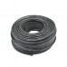 Cablu coaxial RG6U CCS 75 ohm Cabletech negru rola 100 m