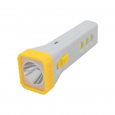 Lanterna cu 2 LED-uri frontal si lateral, incarcare solara si USB