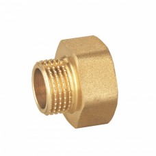 Prelungitor redus bronz,  1/2"-3/8"FM