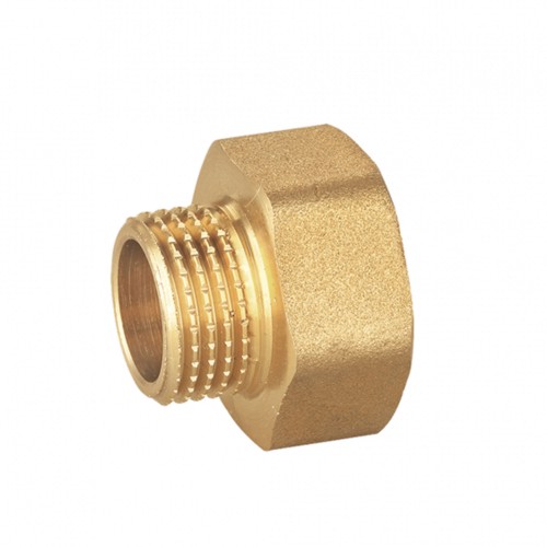 Prelungitor redus bronz,  3/4"-1/2"FM