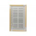 Grila dreptunghiulara pentru ventilatie PVC, alb, 45X65cm