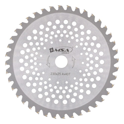 Disc circular motocoasa cu 40 dinti vidia 230x25.4x40T,  MSA Group