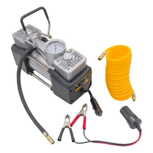 Compresor auto 2 cilindri, 12V, 150 PSI, 35 l/min