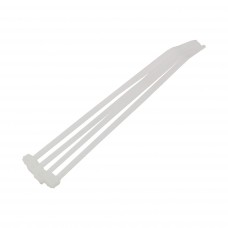 Coliere plastic albe 4,8X380mm