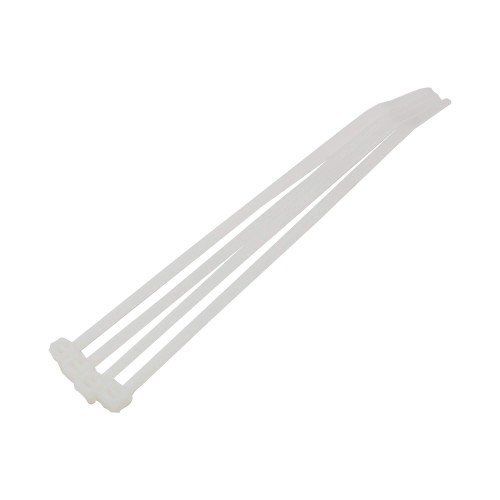 Coliere plastic albe 3,6X250mm