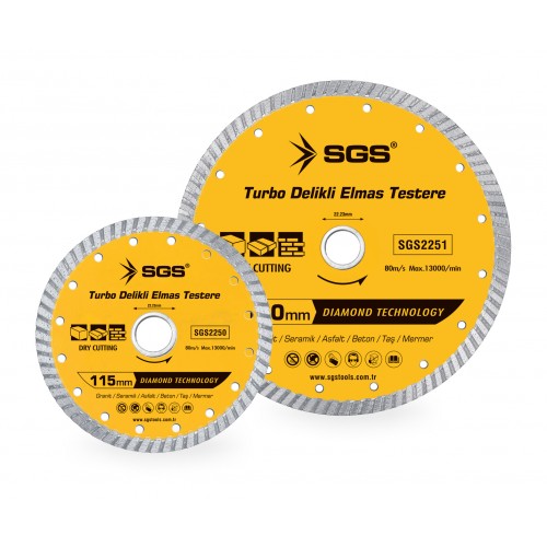 Disc diamantat TURBO 230mm