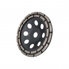 Disc diamantat pentru slefuirea marmură, granit si beton, SGS, M14, 180 x 22.23 mm, 8.500 rpm, Negru